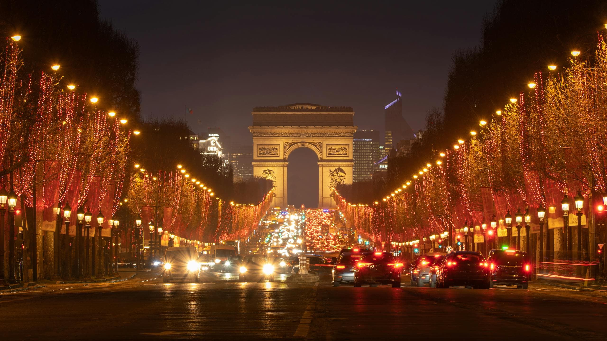 Champs Elysees Christmas Lights 2025